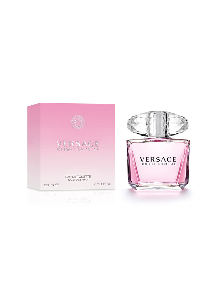 Versace Bright Crystal Eau De Toilette for Women, 200Ml for Women