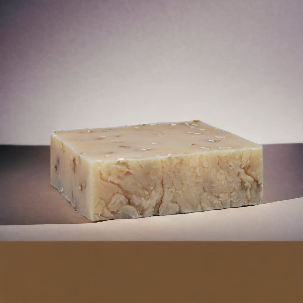 Lavender Goats Milk Soap Bar with Oats - Gentle Exfoliating Bath Soap. Moisturizing Dry Skin Face & Body Wash. Mild Natural and Organic Soap. Made in the USA