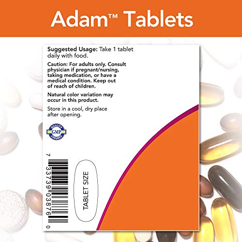 Now Foods Adam Men's Multiple Vitamin 120 Tabs