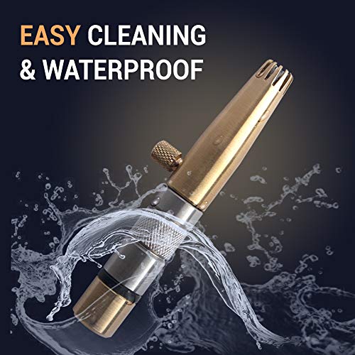 ROYAL [Made in Korea] Premium Nose Hair Trimmer for Men Freikugel, Manual, Battery-Free, Brass & Stainless Steel, Waterproof, Painless with a Patented Mechanism ET-32