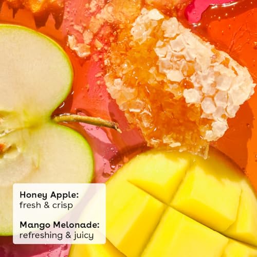 eos Natural Shea Lip Balm, Honey Apple & Mango Melonade, All-Day Moisture, Lip Care Products, 0.14 oz, 2-Pack