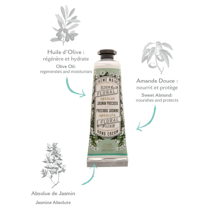 Panier Des Sens Precious Jasmine Mini Hand Cream 30ml (1 f.oz.)
