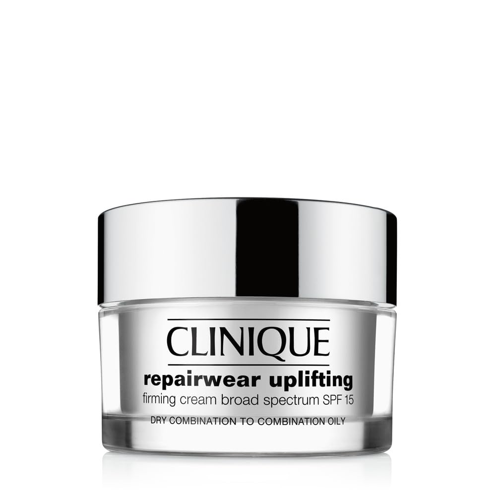 Clinique Repairwear Uplifting Firming Cream Broad Spectrum SPF 15 For Dry Combination to Oily Combination Skin Types, 1.7 Fl Oz