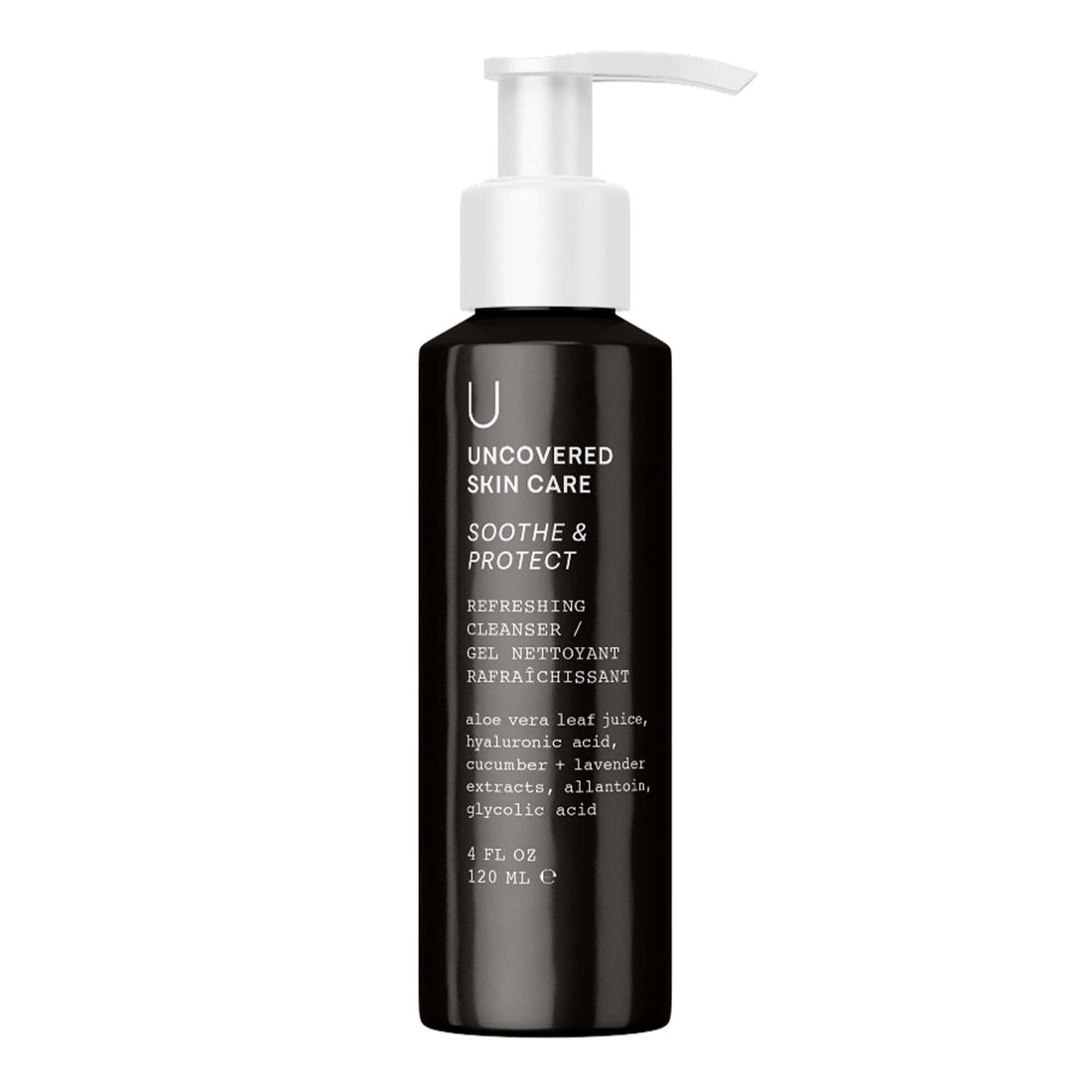 Uncovered Soothe & Protect Refreshing Facial Cleanser