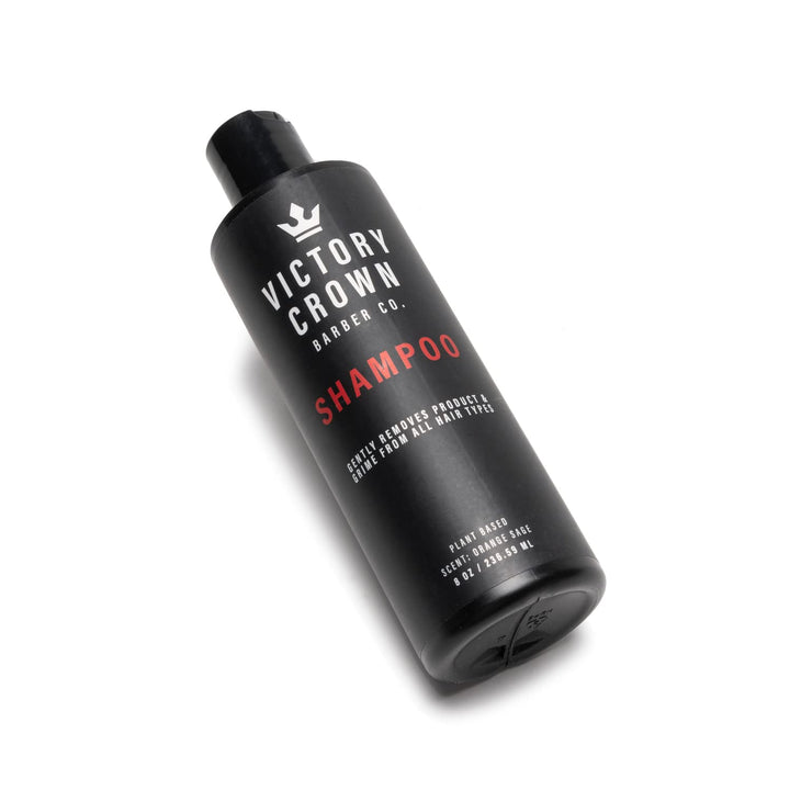 Victory Crown Deep Cleansing Shampoo Removes Product & Grime from All Hair Types with Argan Oil & Pro-Vitamin B5, 8 Oz