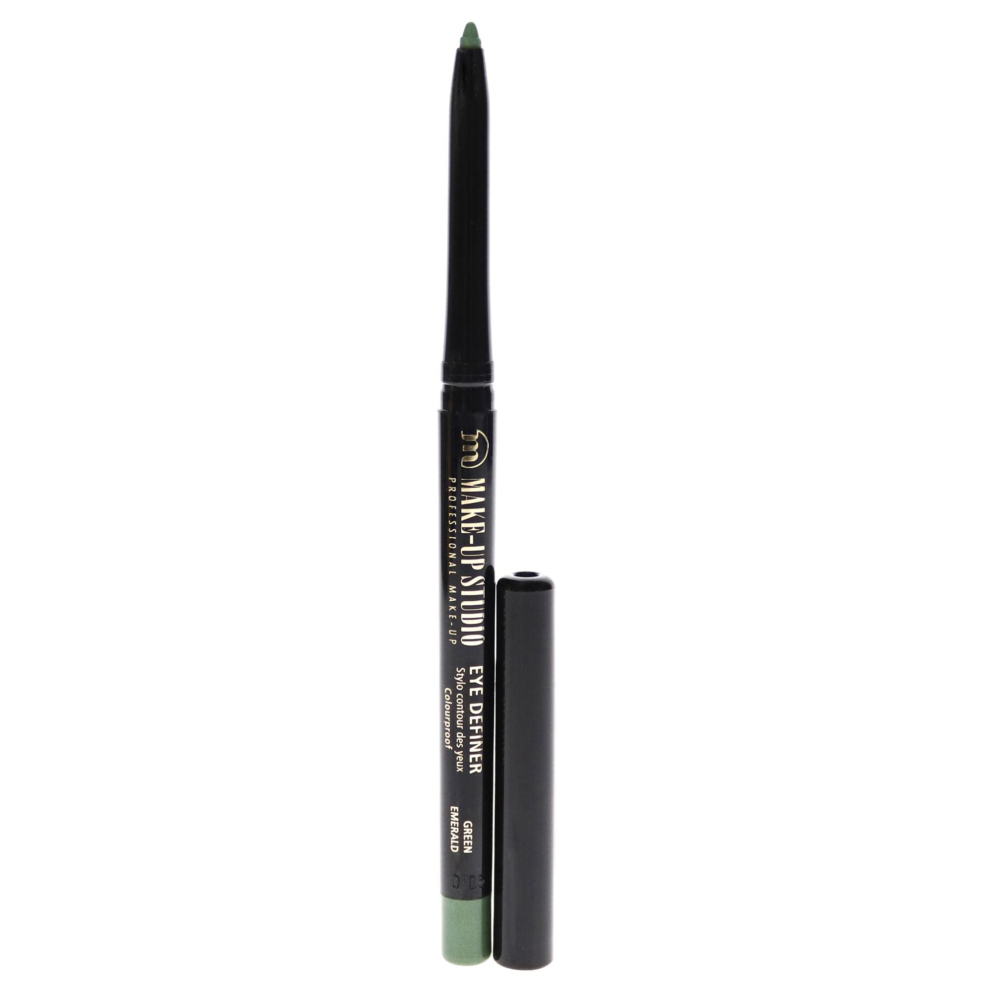 Make-Up Studio Professional Make-Up Eye Definer - Make Your Eye Look Even More Powerful - Perfect For A Smokey Eye - Matte And Metallic Finishes - Long-Lasting Effect - Turquoise - 0.04 Oz