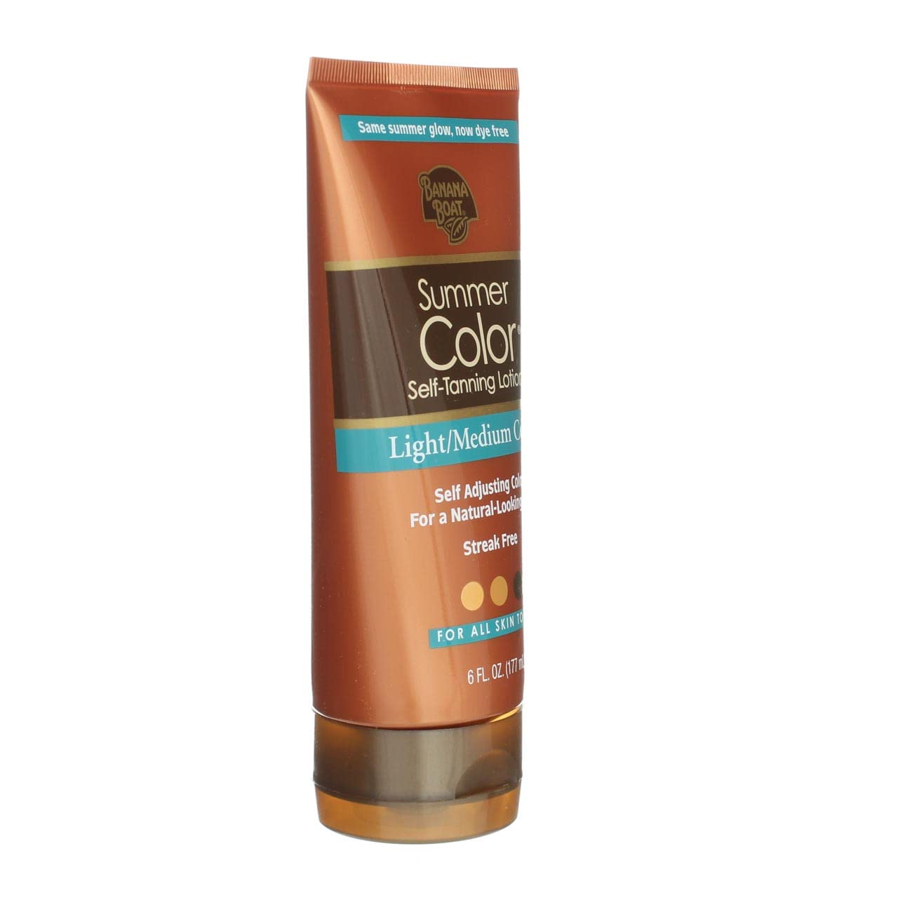 Banana Boat Self-Tanning Lotion, Light/Medium Summer Color for All Skin Tones - 6 Ounce (Pack of 3)