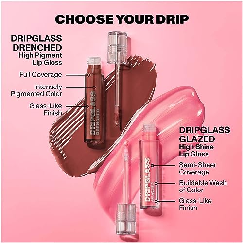 MORPHE Dripglass Drenched High Pigment Lip Gloss - Wet Peach