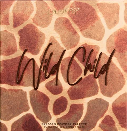 Colourpop ColourPop WILD CHILD Eyeshadow Palette Matte Metallic Sparkle Pressed Glitter Powder Super-Pigmented (Browns Chocolates Corals)