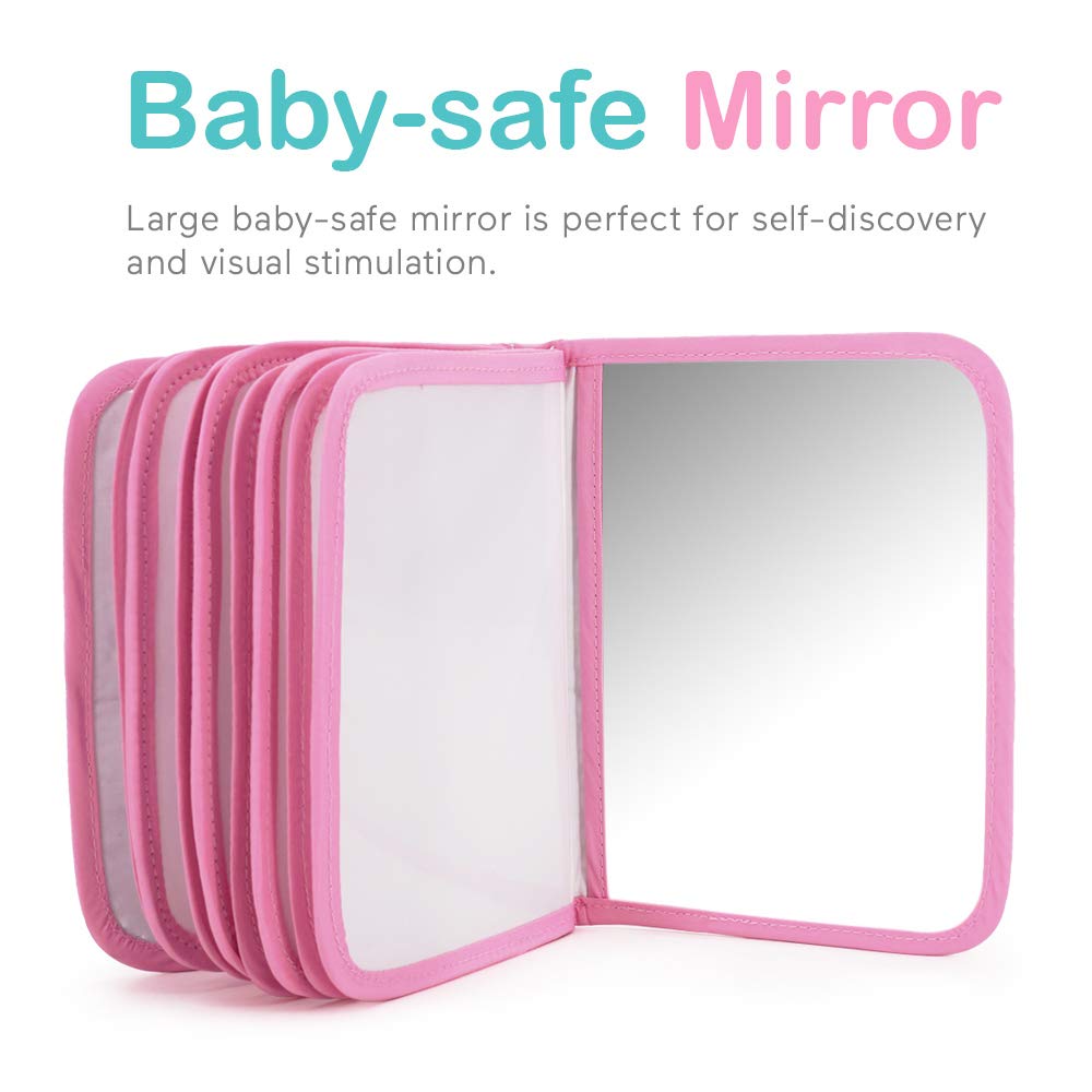 Urban Kiddy™ Baby's My First Family Album | Soft Photo Cloth Book Gift Set for Newborn Toddler & Kids (Unicorn)