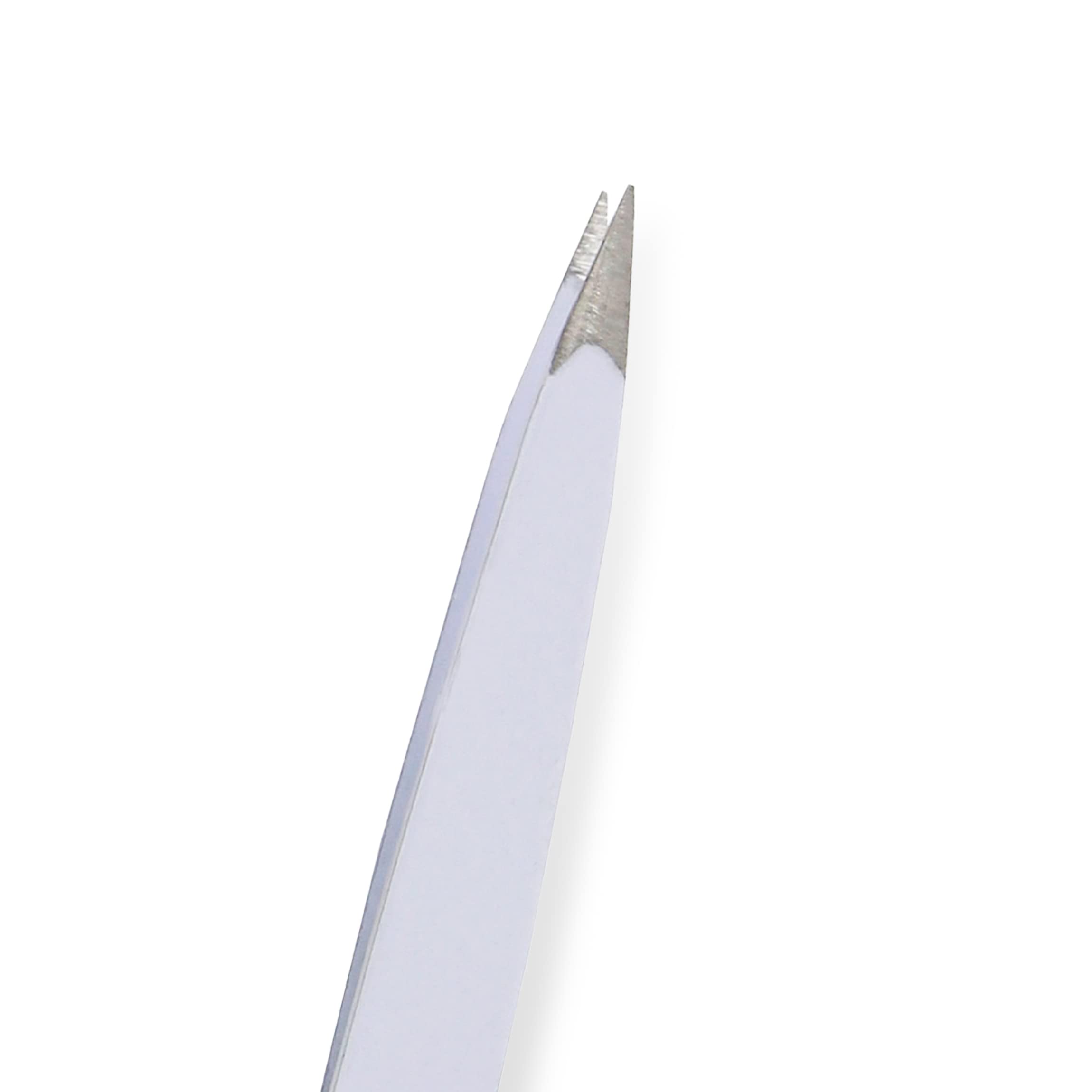 Amazon Basics Mini Eyebrow Tweezers 3-Pack, Black/White/Grey