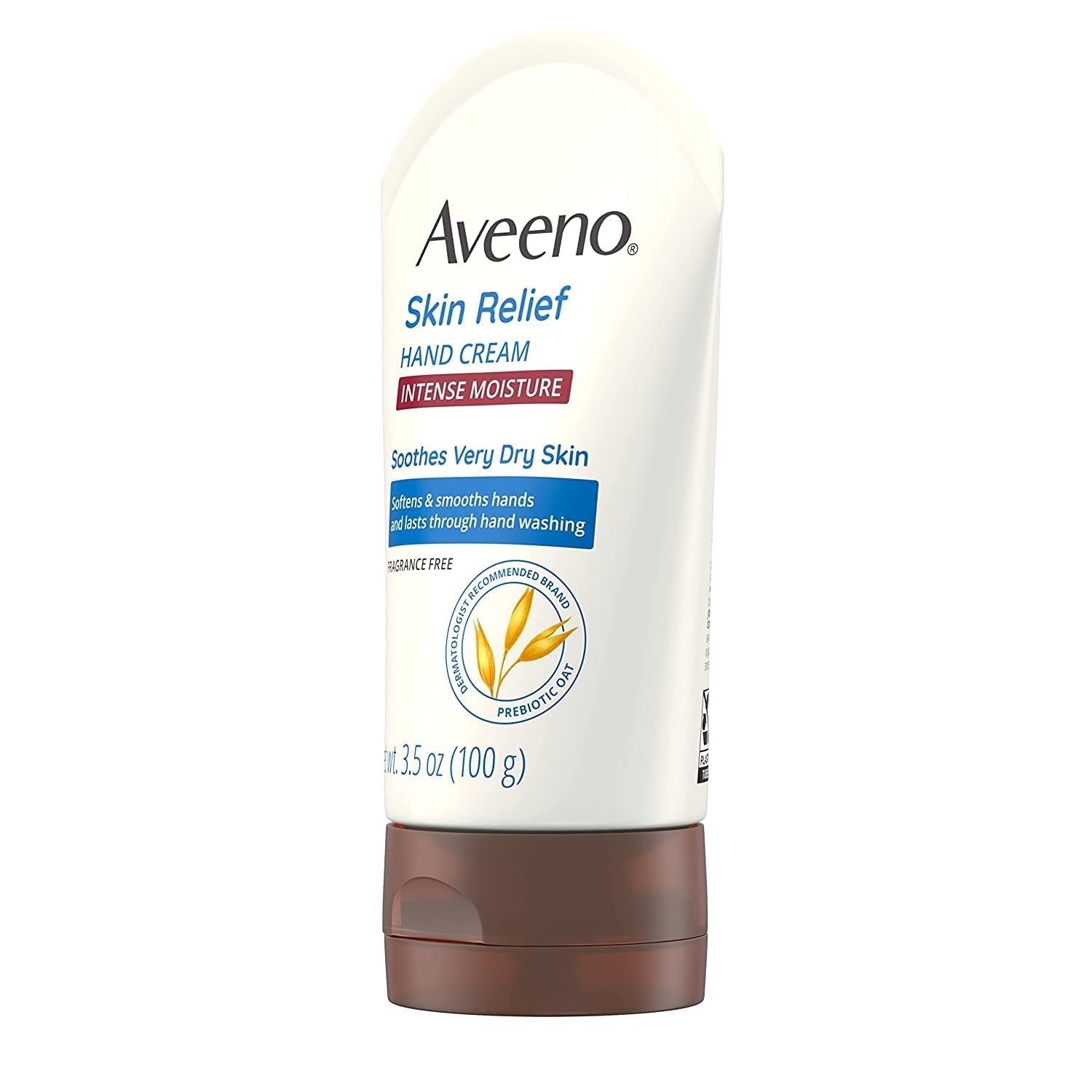 Aveeno Active Naturals Skin Relief Hand Cream - 3.5 oz, Pack of 4