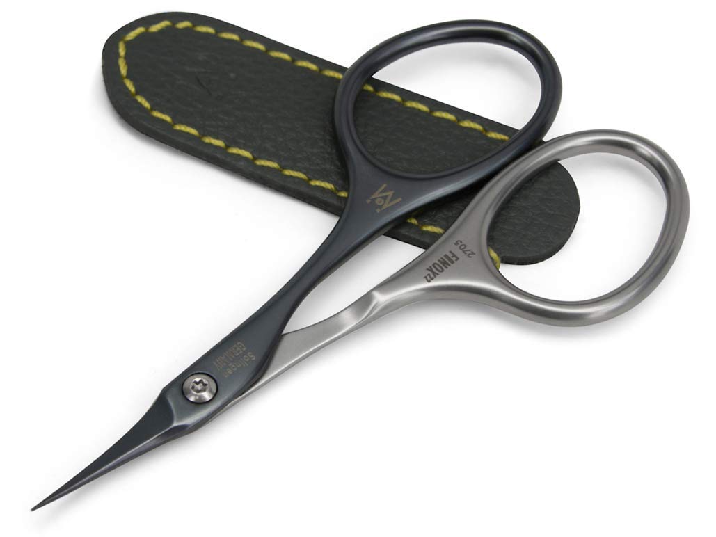 NEW Self sharpening tower point cuticle scissors FINOX22 Titanium coated by GERmanikure
