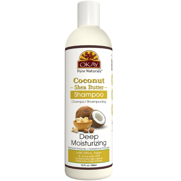 Okay Coconut Shampoo Shea Butter 12 Ounce