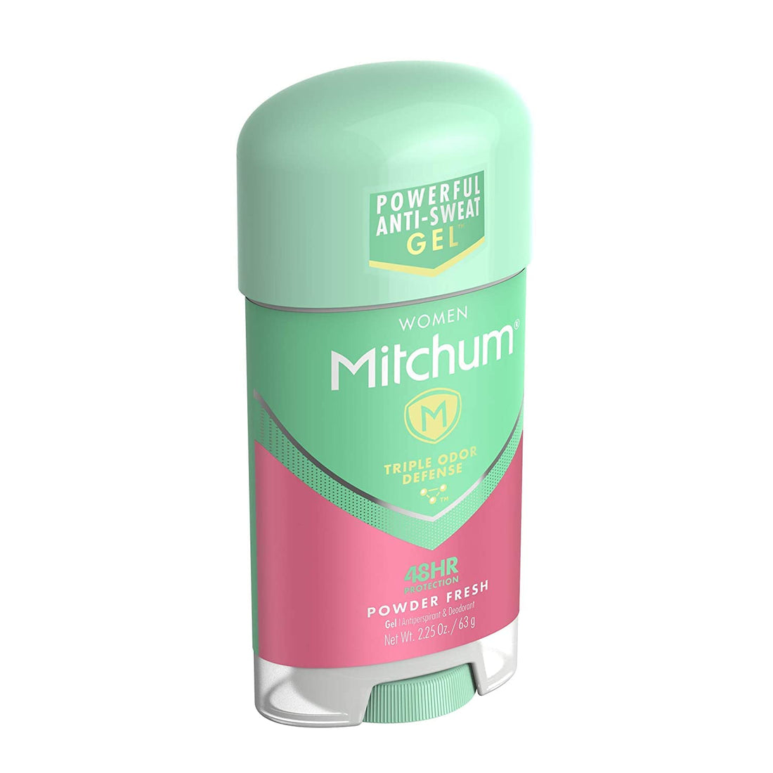 Mitchum For Women Power Gel Anti-Perspirant Deodorant Powder Fresh 2.25 oz (Pack of 4)