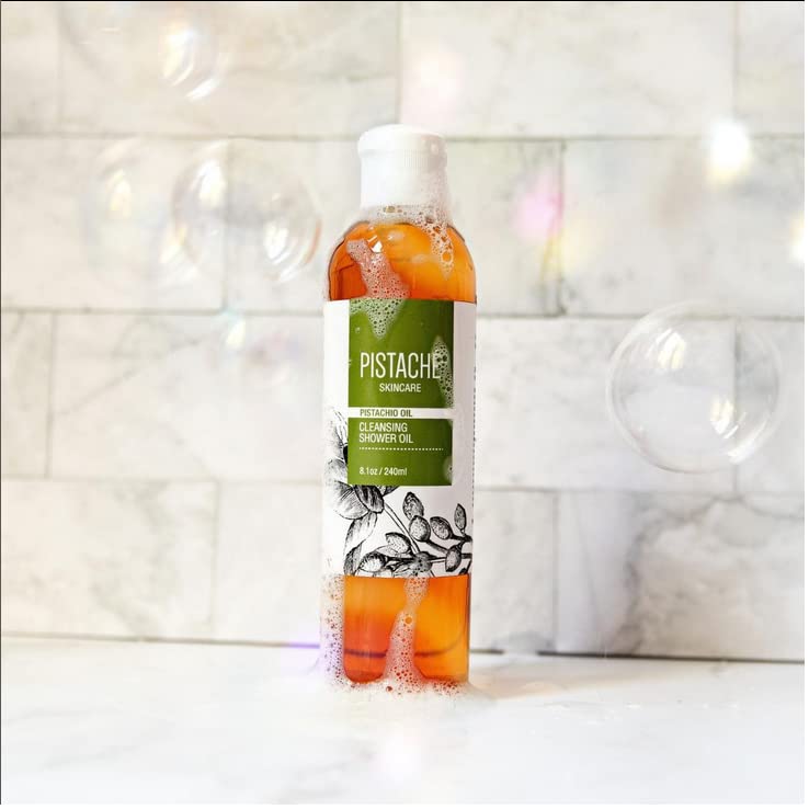 Pistachio Cleansing Shower Oil by Pistaché Skincare