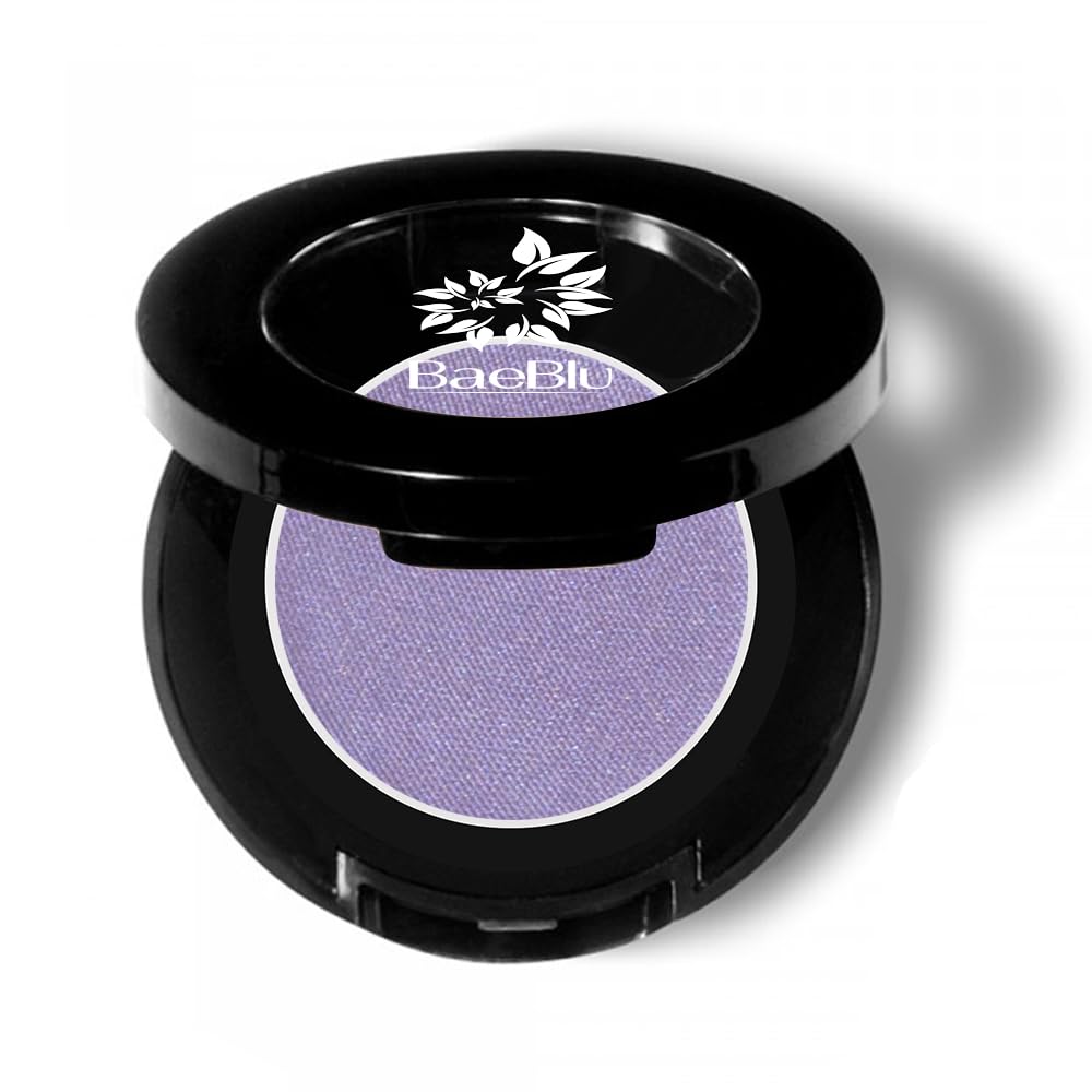 Lavender Dreams : Best Organic 100% Natural Vegan Eyeshadow Makeup, Made in USA, Finely Pressed Velvety Smooth Eyeshadow Pigment by BaeBlu, Lavender Dreams