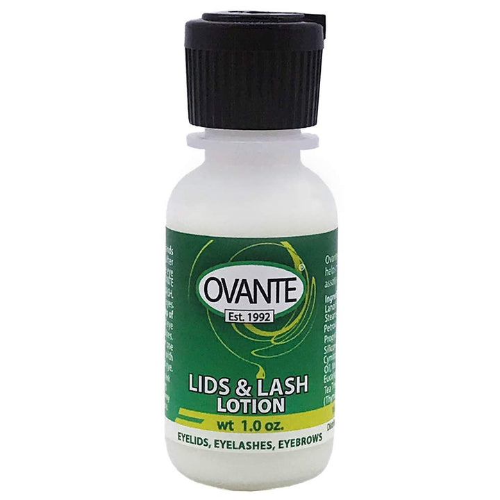 Ovante Demodex Mite Eliminating Lid Lash Care Ointment with Tea Tree Oil, Treatment for Dry Itchy Eyelids, Natural Solution for Demodex Prone Skin - 1.0 oz