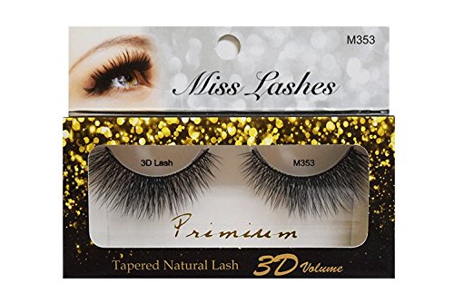 4 Pairs Miss Lash 100% Handmade Tapered 3D Volume lash M353