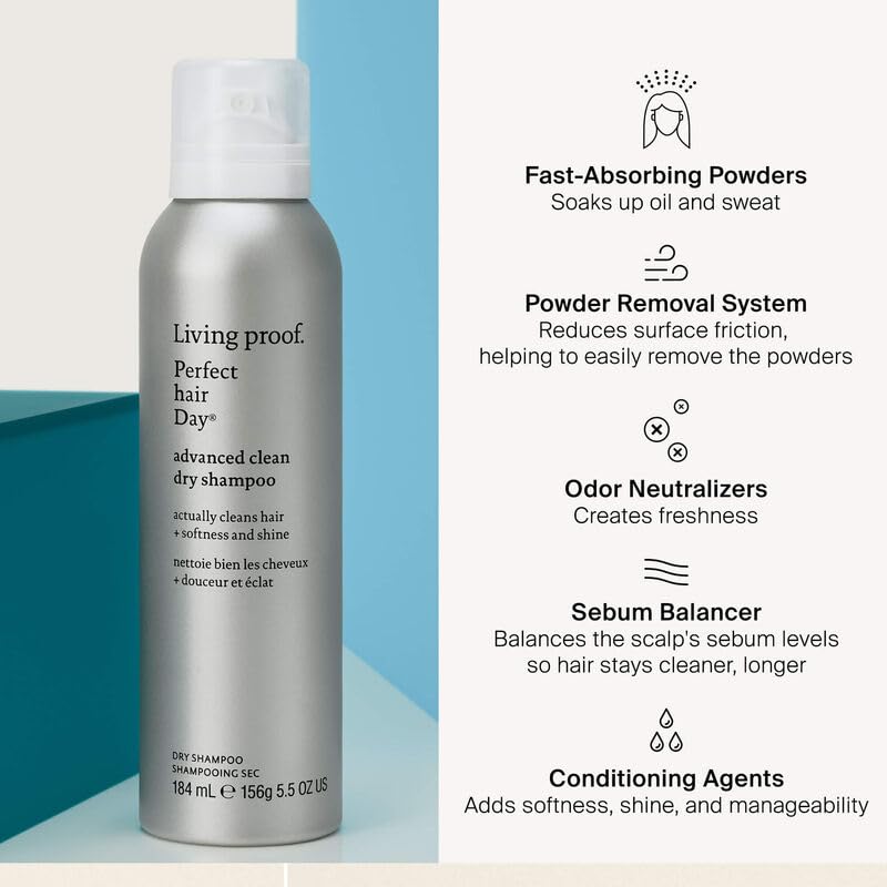 Living Proof Travel Size Advanced Clean Dry Shampoo + Dry Volume & Texture Spray Bundle ($37 Value)