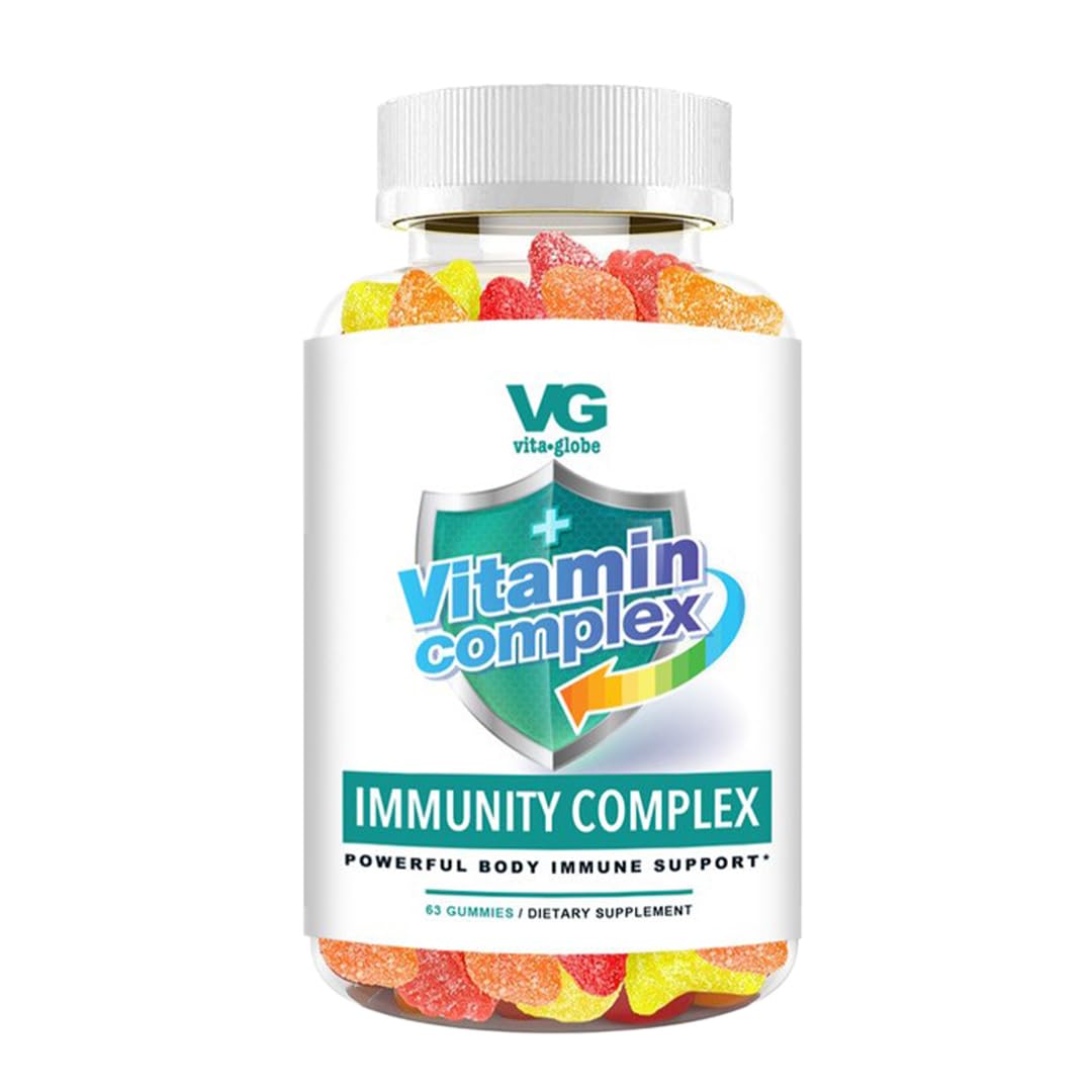 VitaGlobe Vitamin Complex - Immunity Support Gummy, 63 Count