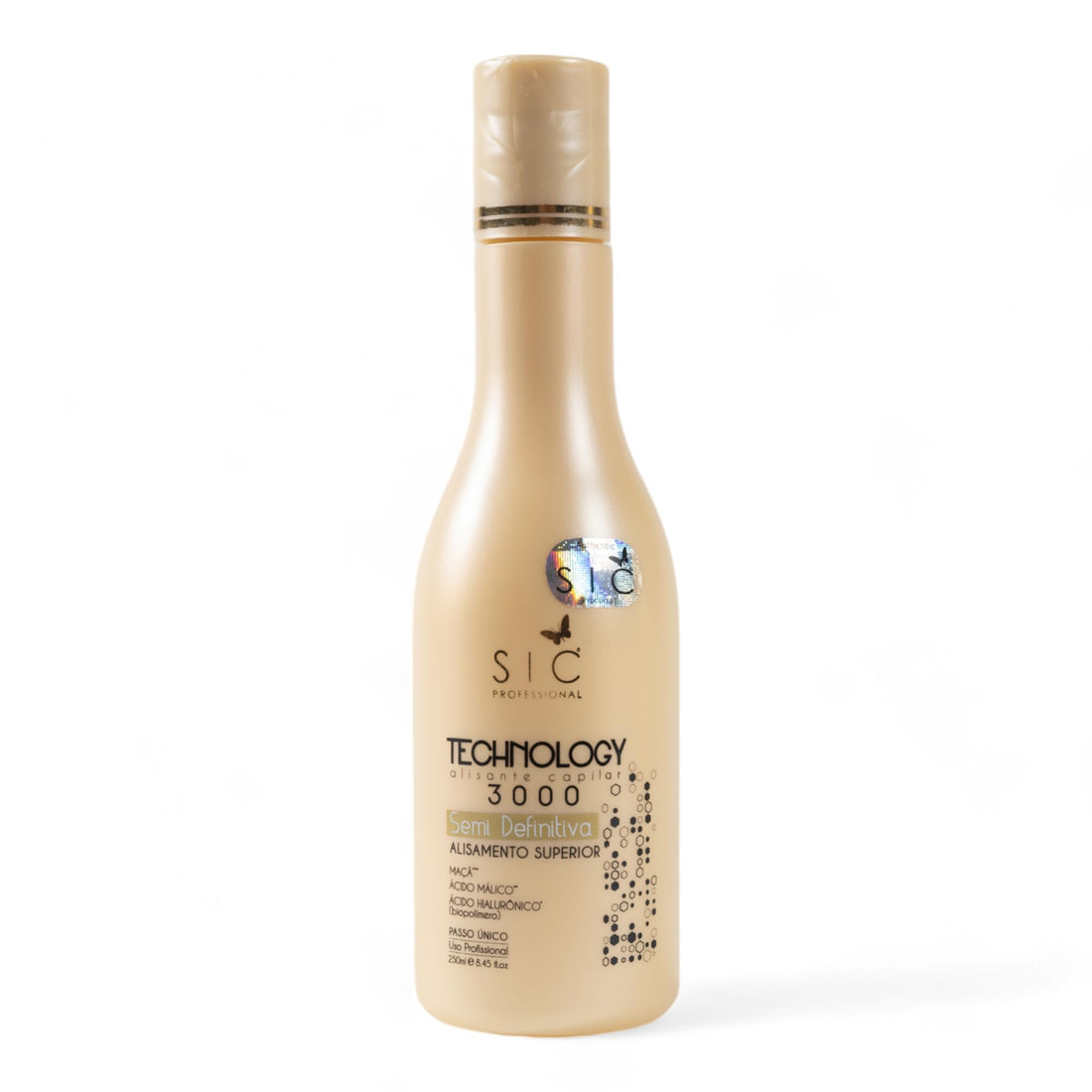SIC Technology 3000 Brazilian Keratin Treatment (250 Ml) - Professional Hair Smoothing with Murumuru Butter & Currant Seed Oil for Long-Lasting, Frizz-Free, Silky Hair