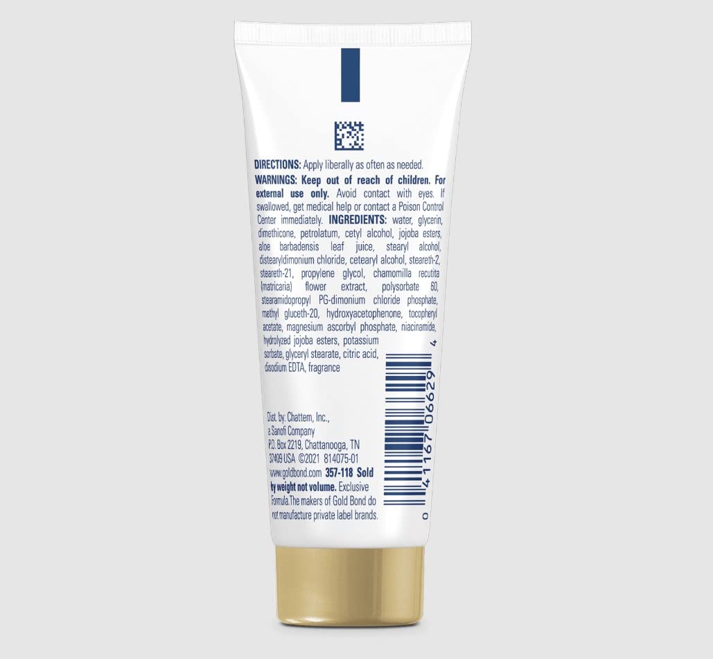 Gold Bond Ultimate Healing Skin Therapy Lotion Aloe Travel Size 1 Oz (Pack of 6)