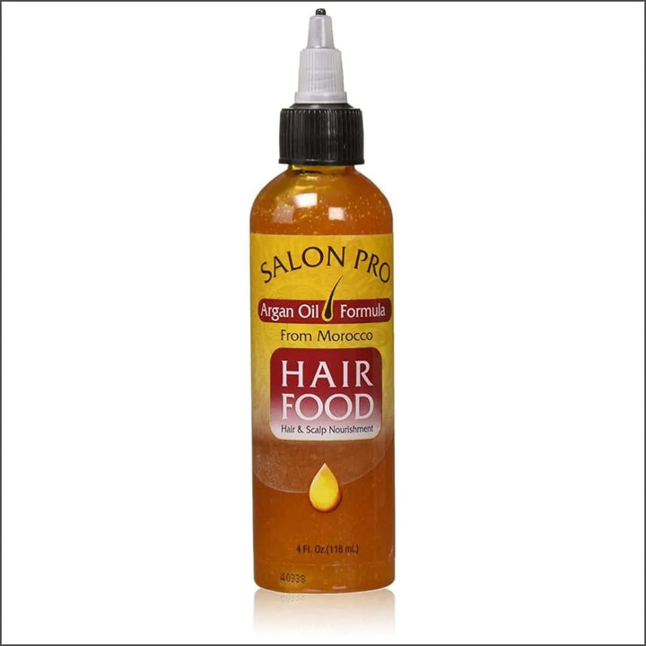 Salon Pro Hair Food, Carrot Oil Formula with Jojoba Oil, 4 Ounce
