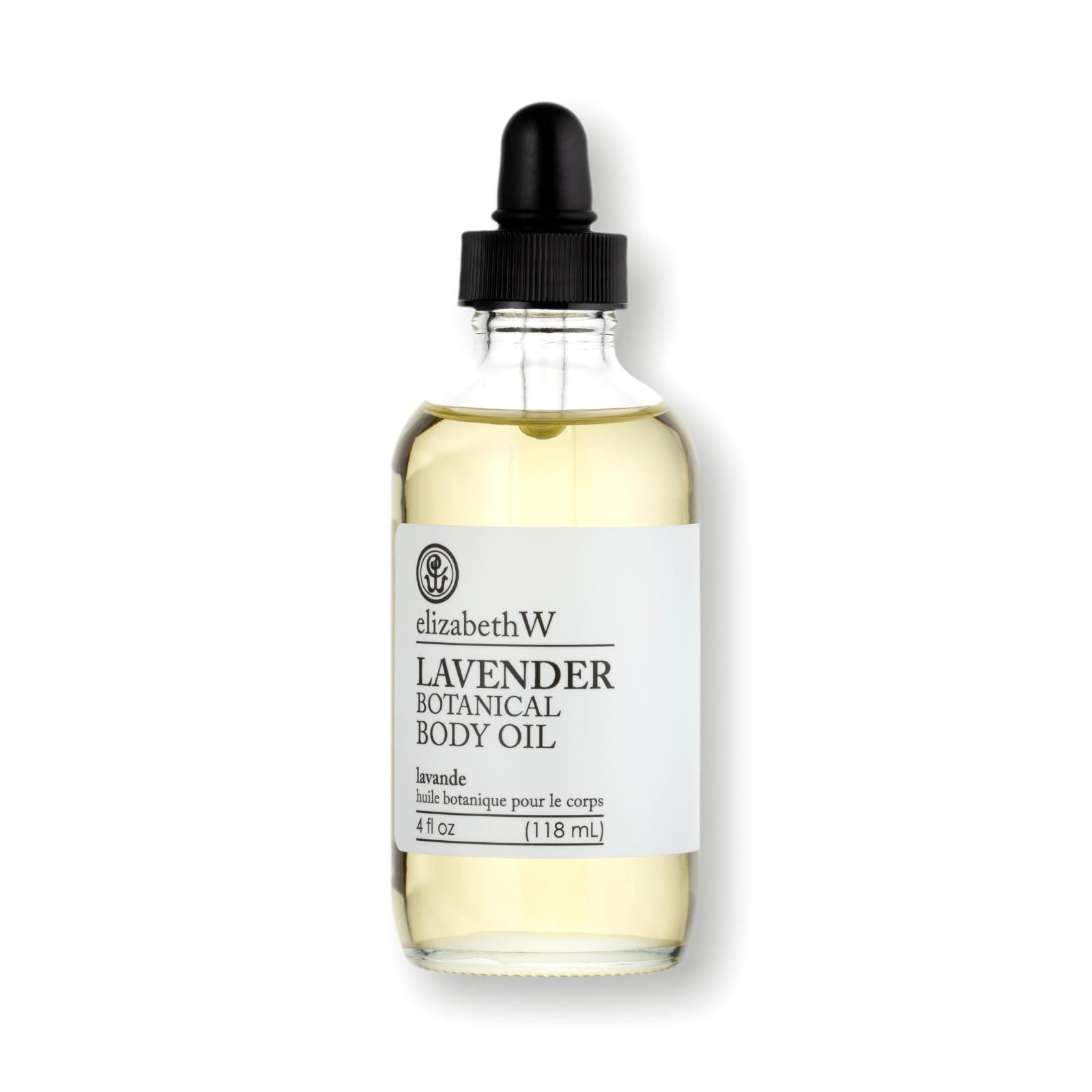 elizabethW Lavender Body Oil - 4 ounces