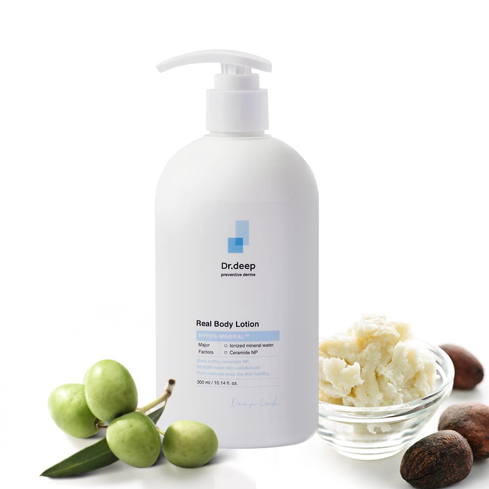 Dr.Deep Real Body Lotion Soothing Shea Butter Included Moisturizing Body Lotion
