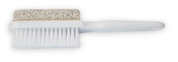 Foot Natural Bristle Brush & Pumice Stone Combo - Exfoliator Pedicures Calluses Remover - Smoother Body skin, feet, elbow Scrubber for Massage SPA Sauna by DreamCut