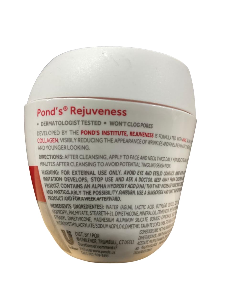 Pond's Rejuveness Anti-Wrinkle Cream, , 7 oz