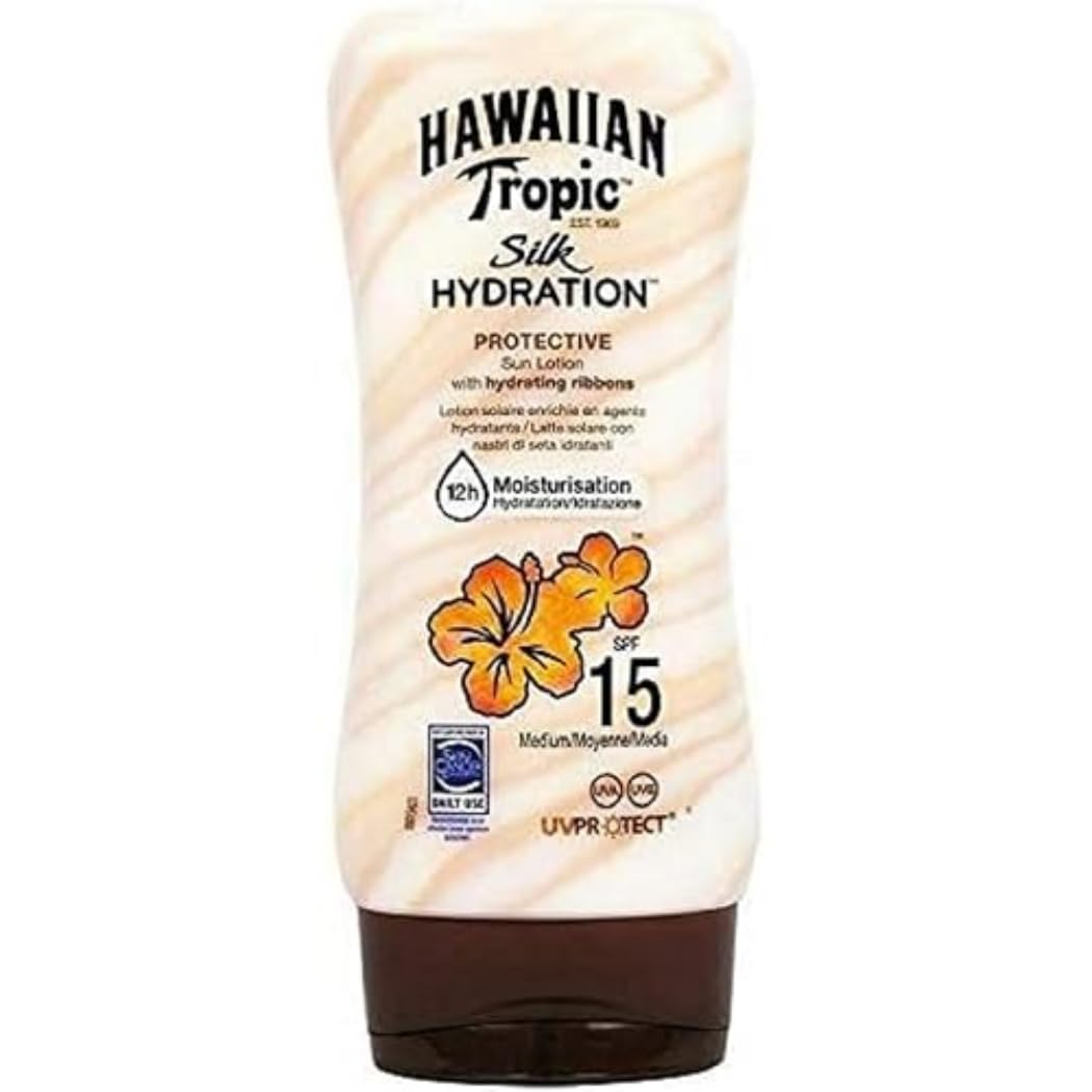 Hawaiian Tropic Silk Hydration Protective Sun Lotion : SPF 15