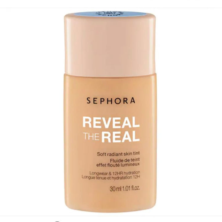 Sephora Reveal The Real Soft Radiant Skin Tint - 150Y Light (Light Skin with Yellow Undertones) - 1.01 fl oz / 30 mL