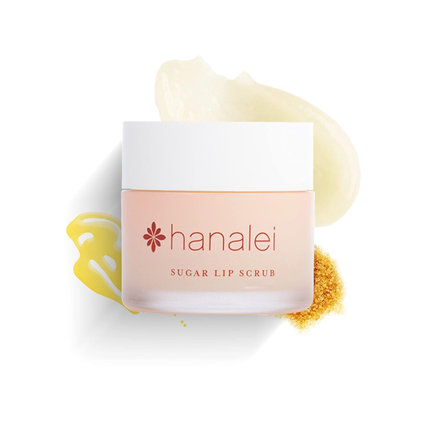 Sugar Lip Scrub by Hanalei Beauty Company (Cruelty-free) Net Weight 22g