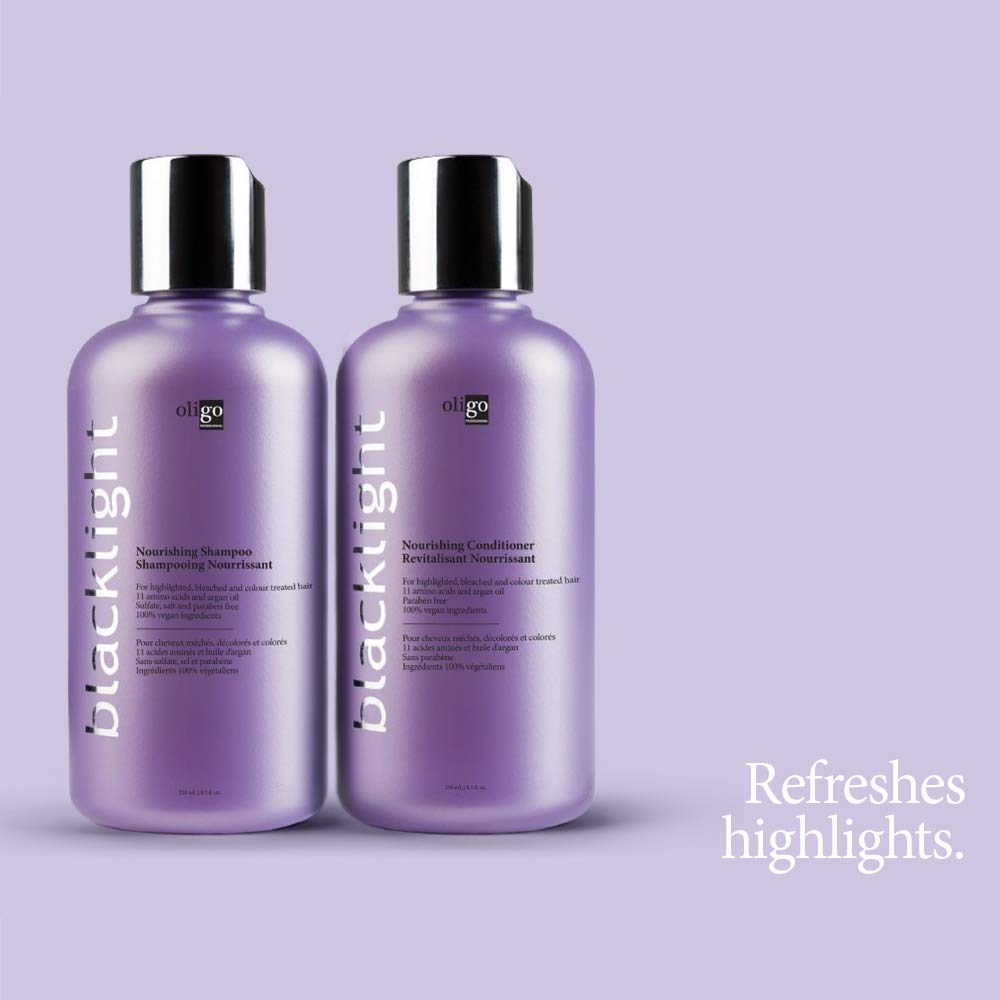 Oligo Blacklight Nourishing Shampoo and Conditioner 8.5 oz DUO