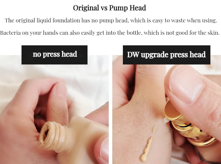 OBHRRY 2Pack Foundation Pump Compatible with Estee Lauder Double Wear Foundation(Upgrade)