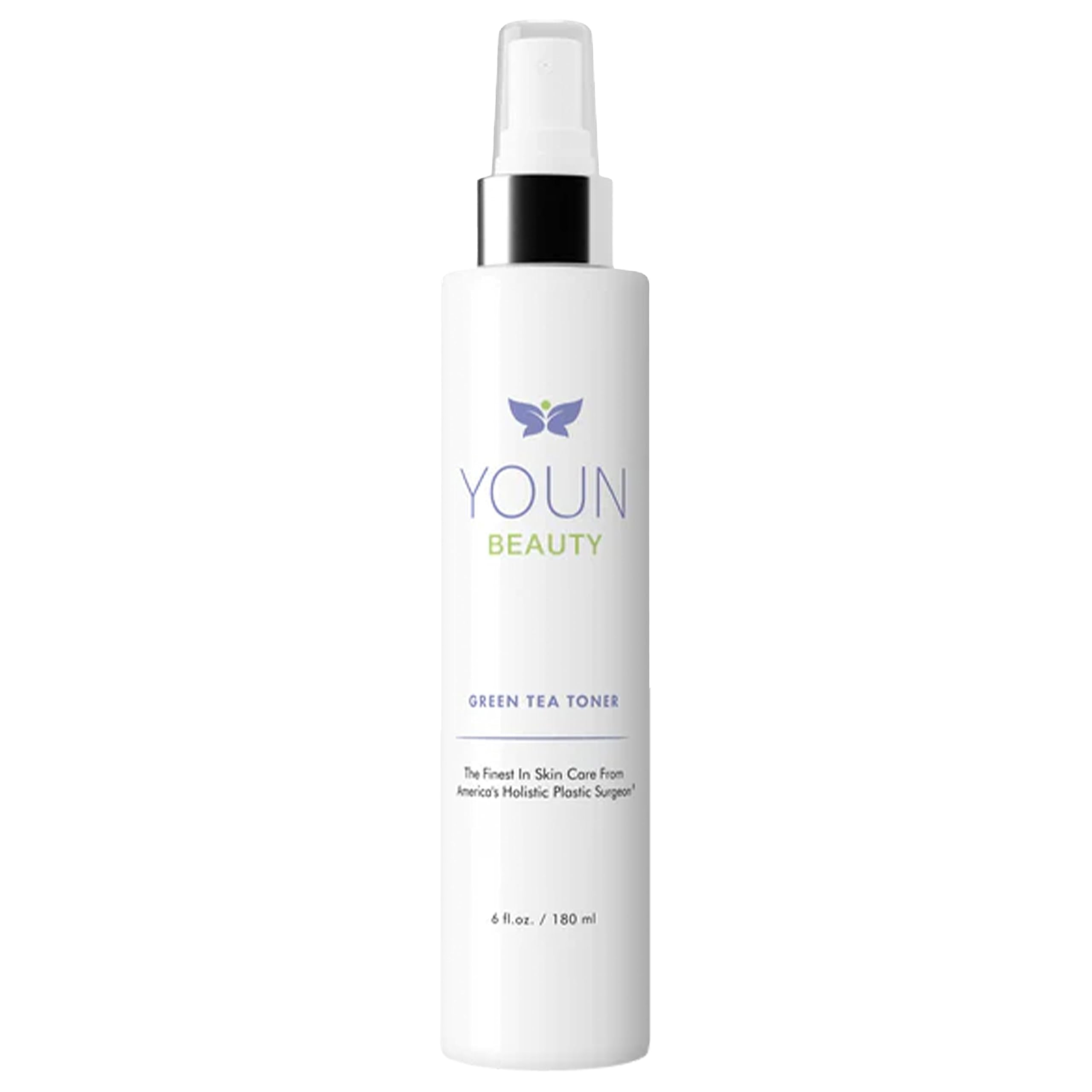 YOUN Beauty Green Tea Toner Face Mist Spray | Alcohol-Free, pH-Balancing & Hydrating Toner with Green Tea and Chamomile Extracts by Dr. Anthony Youn (180ml)