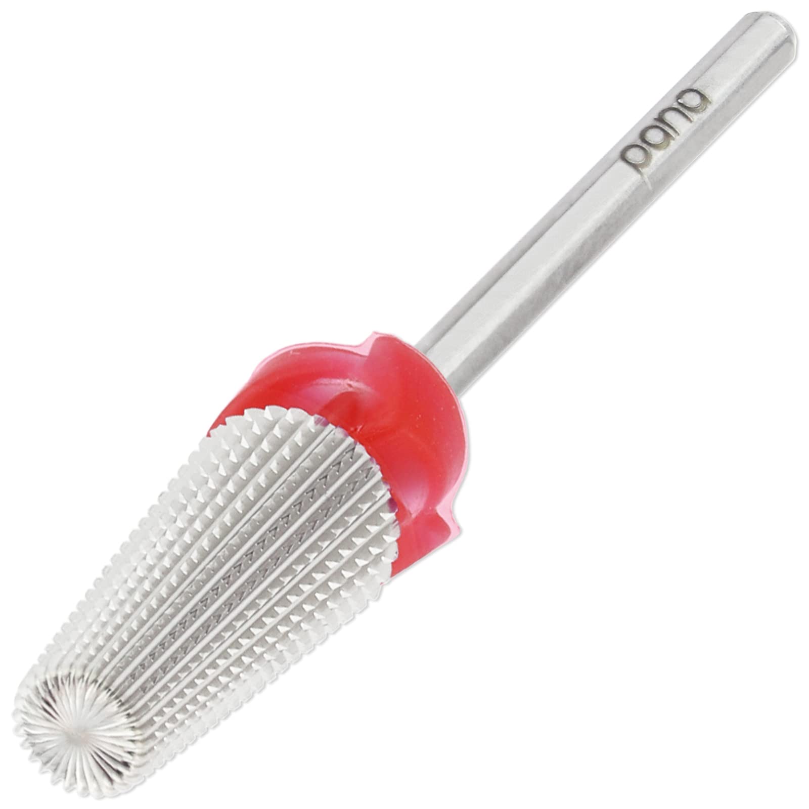 PANA Nail Carbide 5 in 1 Bit - Two Way Rotate use for Both Left and Right Handed - Fast Remove Acrylic or Hard Gel - 3/32 Shank - Manicure, Nail Art, Drill Machine (Fine - F, Silver)