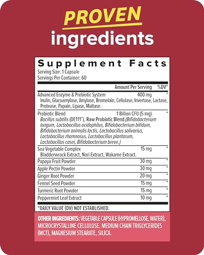 Zenwise Health Probiotics for Women - Digestive Enzymes for Bloating Relief, Vaginal Health, and Gut Flora Health, Daily Women Probiotic & Prebiotic Supplement for Digestive Health - 60 CT