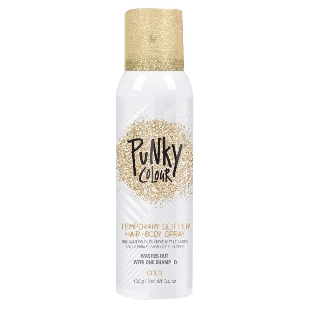 jerome russell Build Temporary Hair Color Spray Gold 3.5 Ounce
