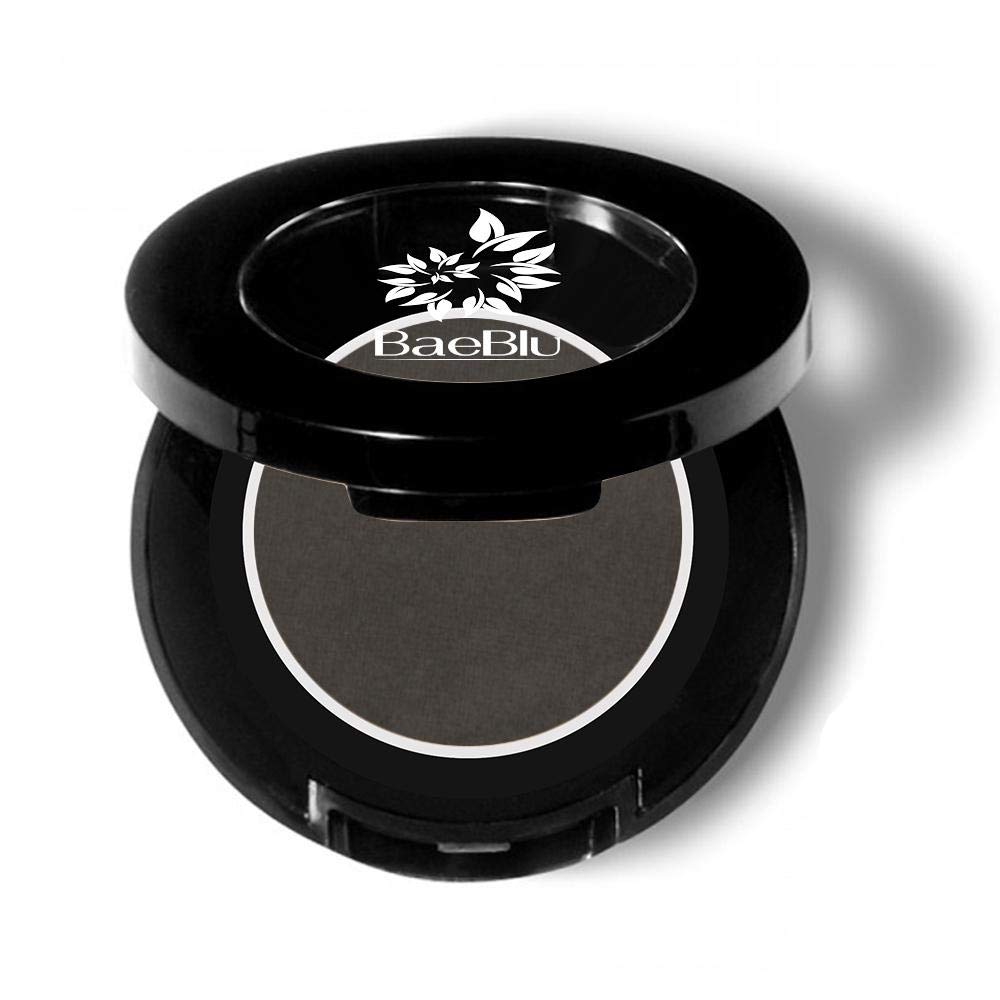 Charcoal : Best Organic 100% Natural Vegan Brow Tint Makeup, Made in USA, Brow Powder by BaeBlu, Charcoal