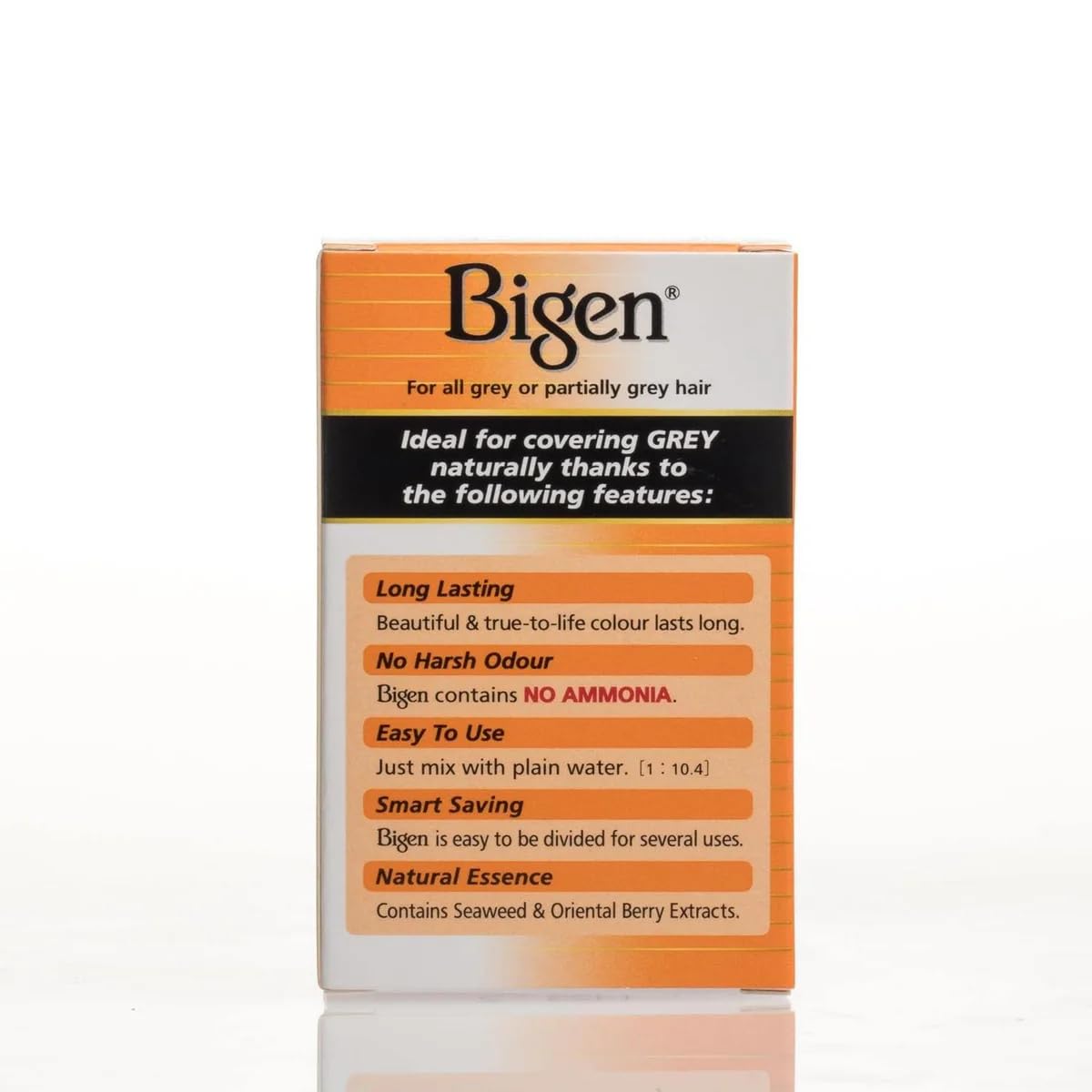 Bigen Powder Hair Color #56 Rich Medium Brown 0.21oz (6 Pack)