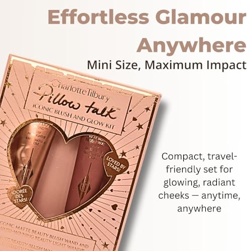 Charlotte Tilbury Pillow Talk Iconic Blush and Glow Kit