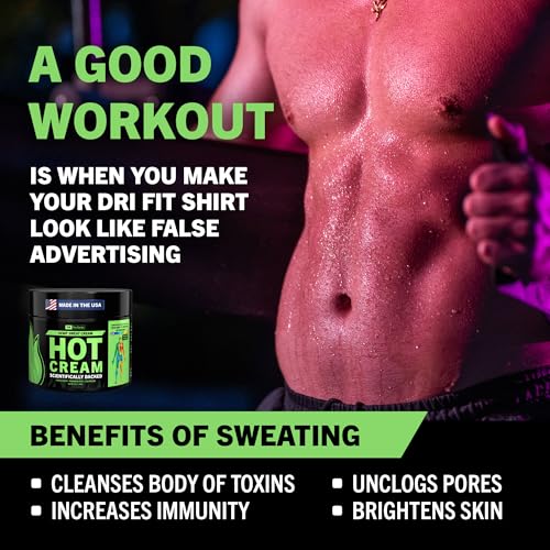 TNT Pro Ignite Pre-Workout Cream, Hot Sweat Cream,Sweat Firming Cream, Tightening Cream is Helpful as a Hot Cream, Sweat Gel