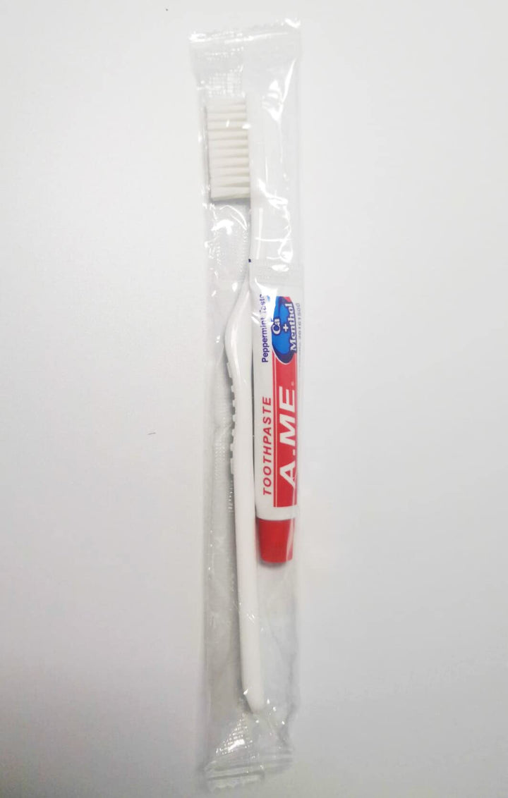 Hotel Toiletries Amenities Bulk Individually Wrapped 30ml Shampoo & Conditioner 2 in 1, Round Tissue Pleated 28g Cleaning Travel Soap In Bulk, Comb,Toothbrush Toothpaste, Body Lotion 25 Set