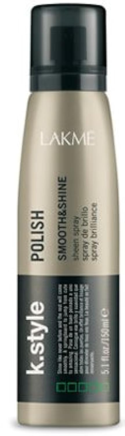 LAKME K. Style Smooth & Shine Polish Sheen Spray, 5.1 Fl Oz