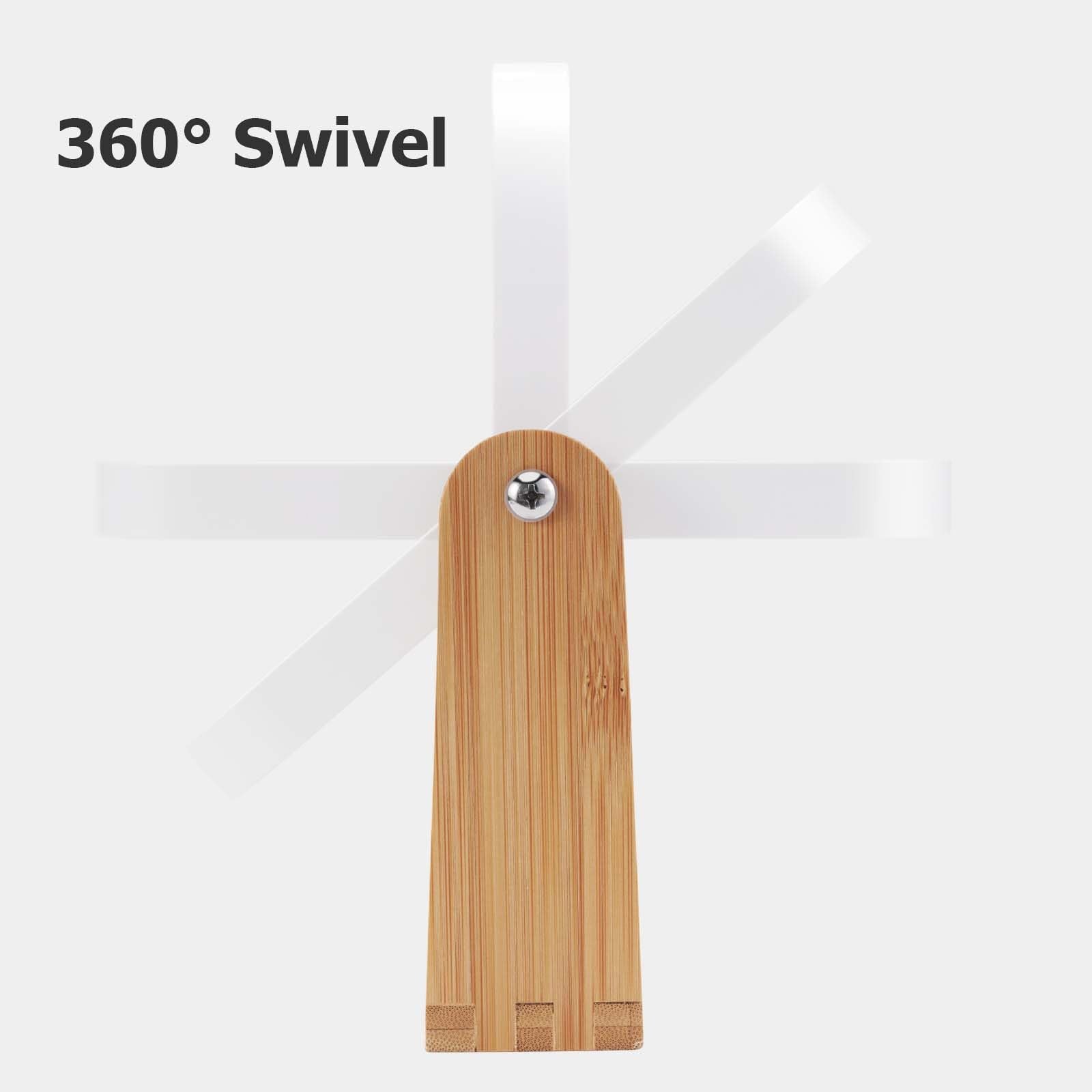 LFOYOU Vanity Makeup Mirror with Stand, 1X/3X Magnification Double Sided 360 Degree Swivel Magnifying Mirror, 8 Inch Portable Table Desk Counter top Mirror Bathroom Shaving Mirror