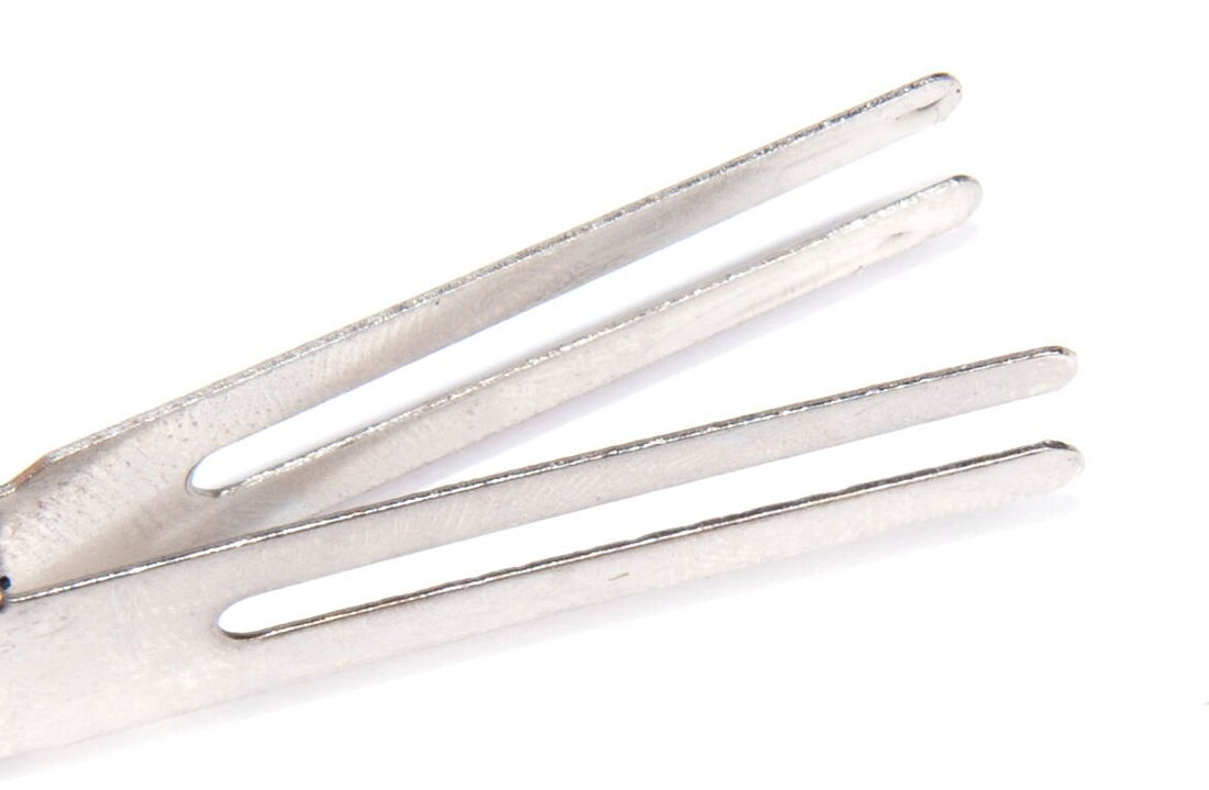 Diane double prong hair clips, 10 pack, D17C