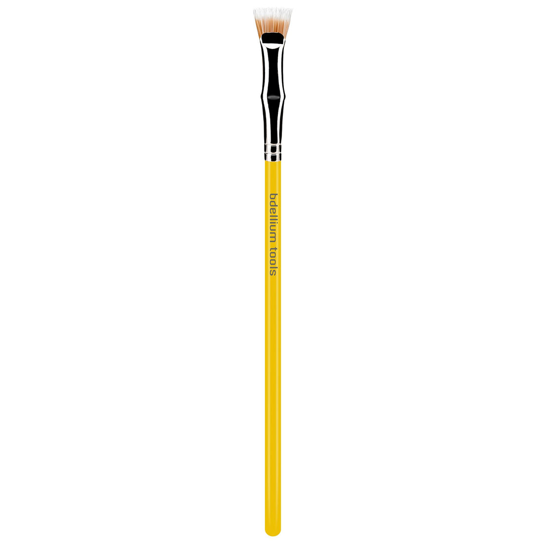 Bdellium Tools Professional Makeup Brush Studio Line - Duet Fiber Bent Mascara Fan 729